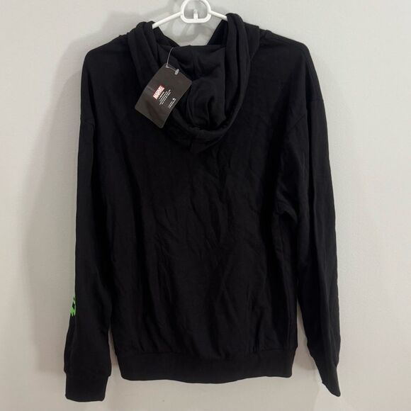 Marvel venom black hoodie sweatshirt size medium NWT - Picture 4 of 6
